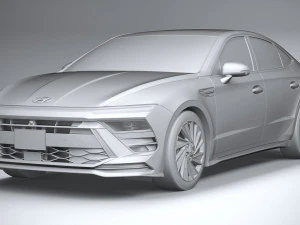 Hyundai Sonata 2024 3D Model