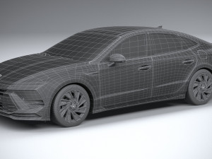 Hyundai Sonata 2024 Modèle 3D