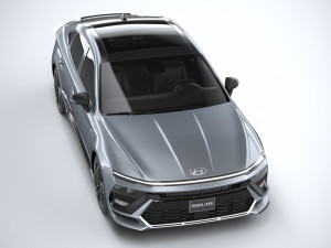 Hyundai Sonata N-Line 2024 3D Модель