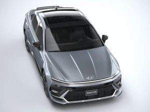 Hyundai Sonata N-Line 2024 3D Model