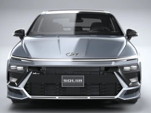 Hyundai Sonata N-Line 2024 3D Model