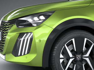 Peugeot 208 2024 Model 3D