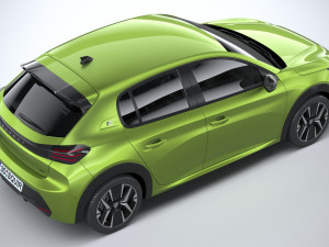 Peugeot 208 2024 Model 3D