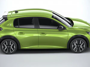 Peugeot 208 2024 3D Model