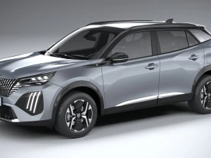 Peugeot E-2008 2024 Model 3D