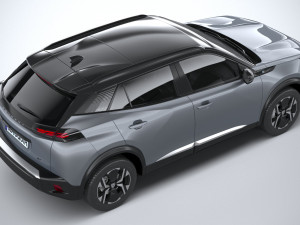 Peugeot E-2008 2024 3D Model