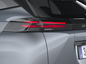 Peugeot E-2008 2024 3D Model