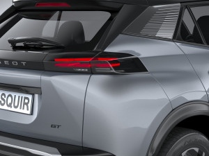 Peugeot E-2008 2024 3D Model
