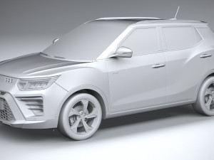 SsangYong Tivoli 2024 3D Модель