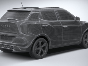 SsangYong Tivoli 2024 3D Модель