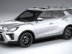 SsangYong Tivoli Grand 2024 3D Model