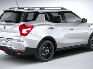 SsangYong Tivoli Grand 2024 3D मॉडल