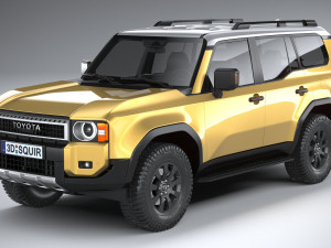 Toyota Land Cruiser 250 2025 3D Model