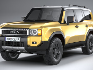 Toyota Land Cruiser 250 2025 3D Model