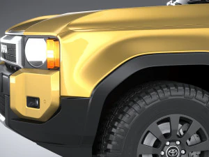 Toyota Land Cruiser 250 2025 3D Model