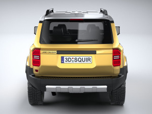 Toyota Land Cruiser 250 2025 3D Model