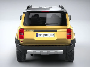 Toyota Land Cruiser 250 2025 3D Model