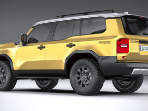 Toyota Land Cruiser 250 2025 3D Model