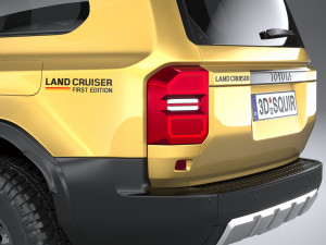 Toyota Land Cruiser 250 2025 3D Model