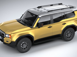 Toyota Land Cruiser 250 2025 3D Model