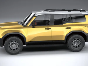 Toyota Land Cruiser 250 2025 3D Model