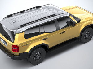 Toyota Land Cruiser 250 2025 3D Model
