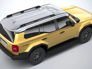 Toyota Land Cruiser 250 2025 3D Model