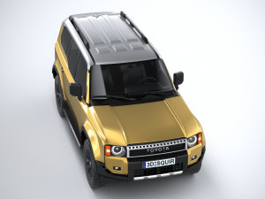 Toyota Land Cruiser 250 2025 3D Model