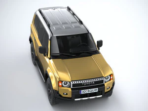 Toyota Land Cruiser 250 2025 3D Model