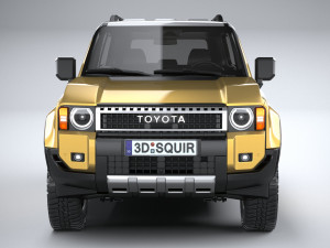 Toyota Land Cruiser 250 2025 3D Model