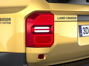 Toyota Land Cruiser 250 2025 3D Model