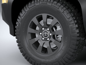 Toyota Land Cruiser 250 2025 3D Model