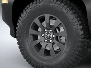 Toyota Land Cruiser 250 2025 3D Model