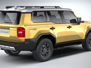 Toyota Land Cruiser 250 2025 3D Model