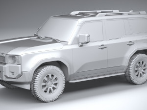 Toyota Land Cruiser 250 2025 3D Model