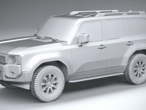 Toyota Land Cruiser 250 2025 3D Model