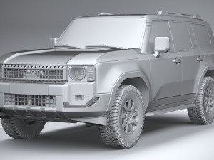 Toyota Land Cruiser 250 2025 3D Model