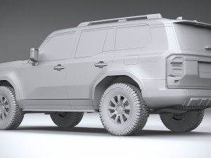 Toyota Land Cruiser 250 2025 3D Model