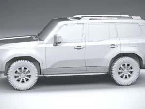 Toyota Land Cruiser 250 2025 3D Model