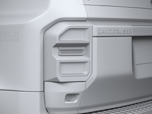 Toyota Land Cruiser 250 2025 3D Model