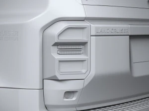 Toyota Land Cruiser 250 2025 3D Model