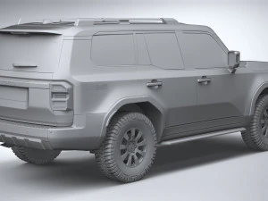 Toyota Land Cruiser 250 2025 3D Model