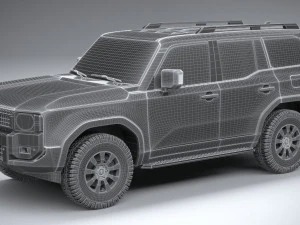 Toyota Land Cruiser 250 2025 3D Model