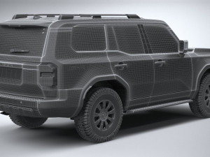 Toyota Land Cruiser 250 2025 3D Model