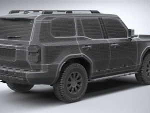 Toyota Land Cruiser 250 2025 3D Model