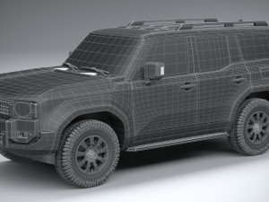 Toyota Land Cruiser 250 2025 3D Model