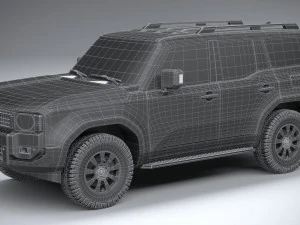 Toyota Land Cruiser 250 2025 3D Model