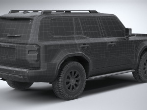 Toyota Land Cruiser 250 2025 3D Model