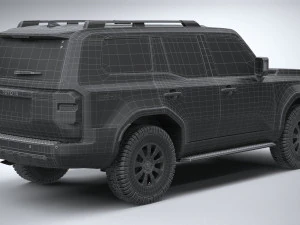 Toyota Land Cruiser 250 2025 3D Model