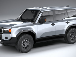 Toyota Land Cruiser 250 basic 2025 Modelo 3D